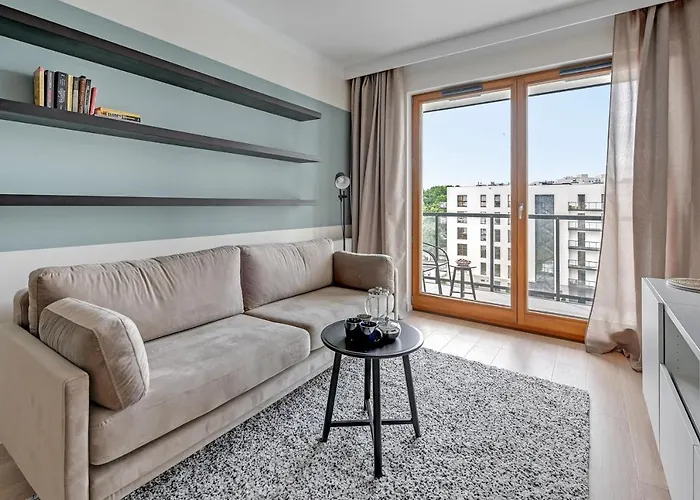 아파트 Baltic Bay Grudziadzka 4b Triapart 그단스크